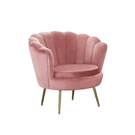 Fauteuil Chanelle Roze 136 cm