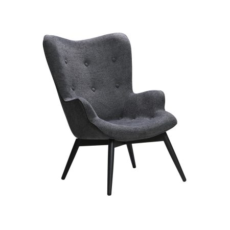 Fauteuil Lisanne Donkergrijs