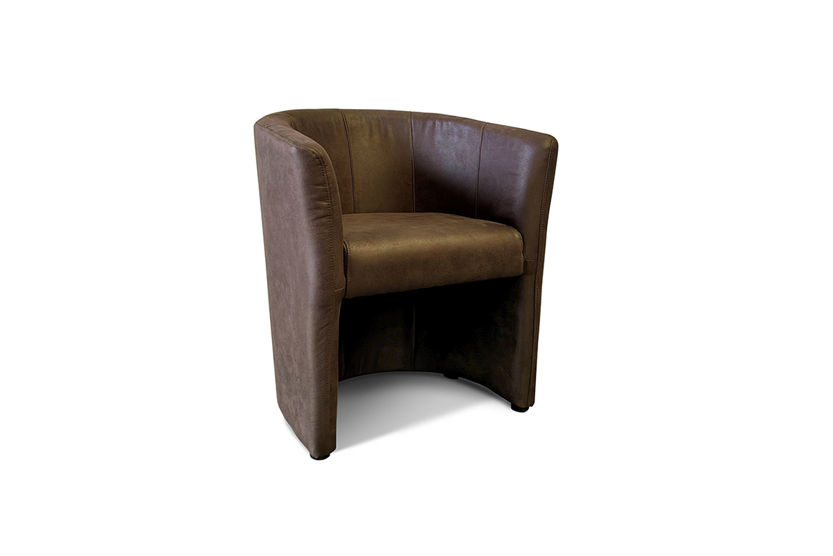 Fauteuil Steven Donkerbruin