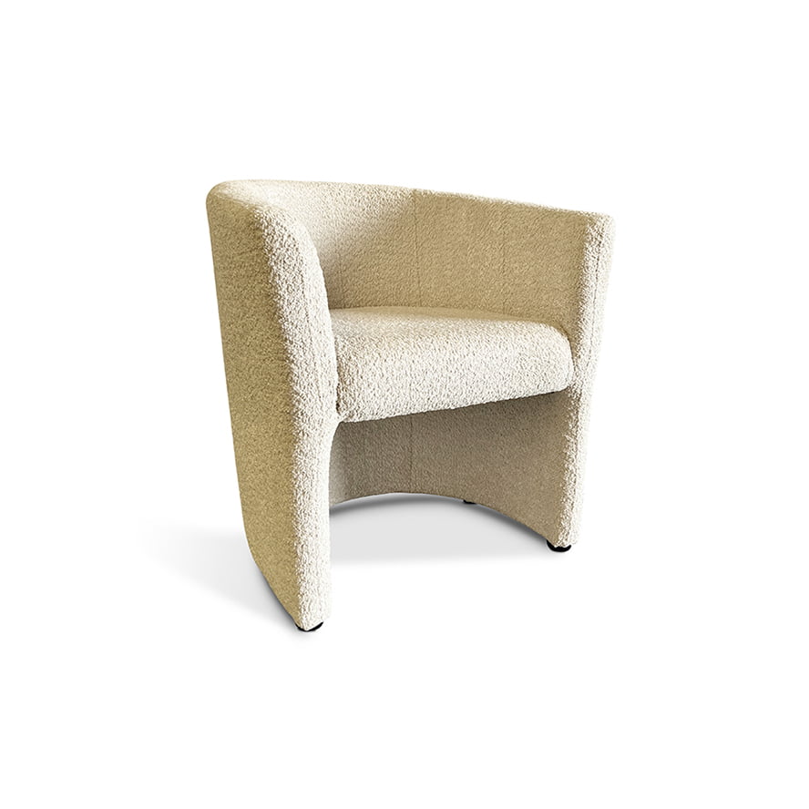 Fauteuil Steven Ecru Teddy