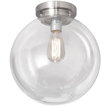 Globe clear 30cm plafondlamp
