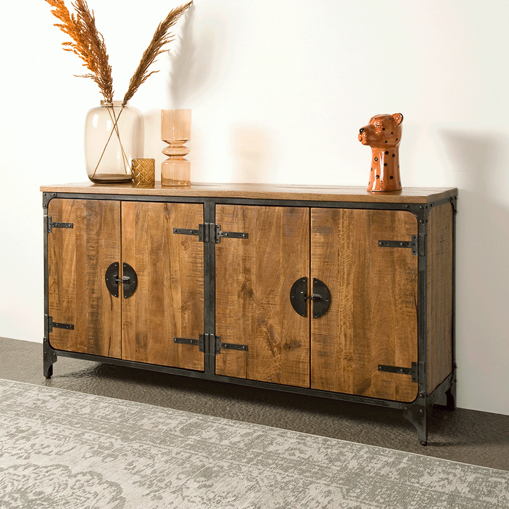 Tower Living Dressoir 'Basto' 180cm, Mangohout