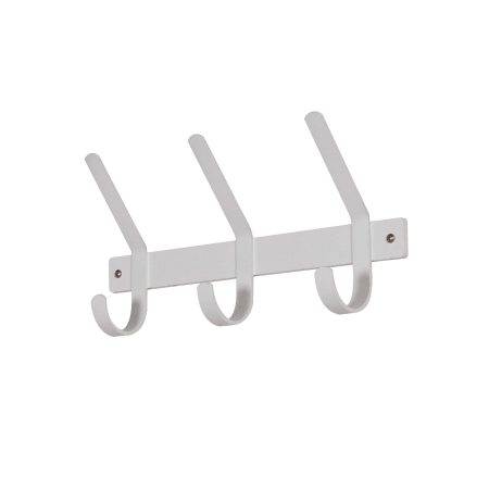 Kapstok Gilbert Wit 3-haaks