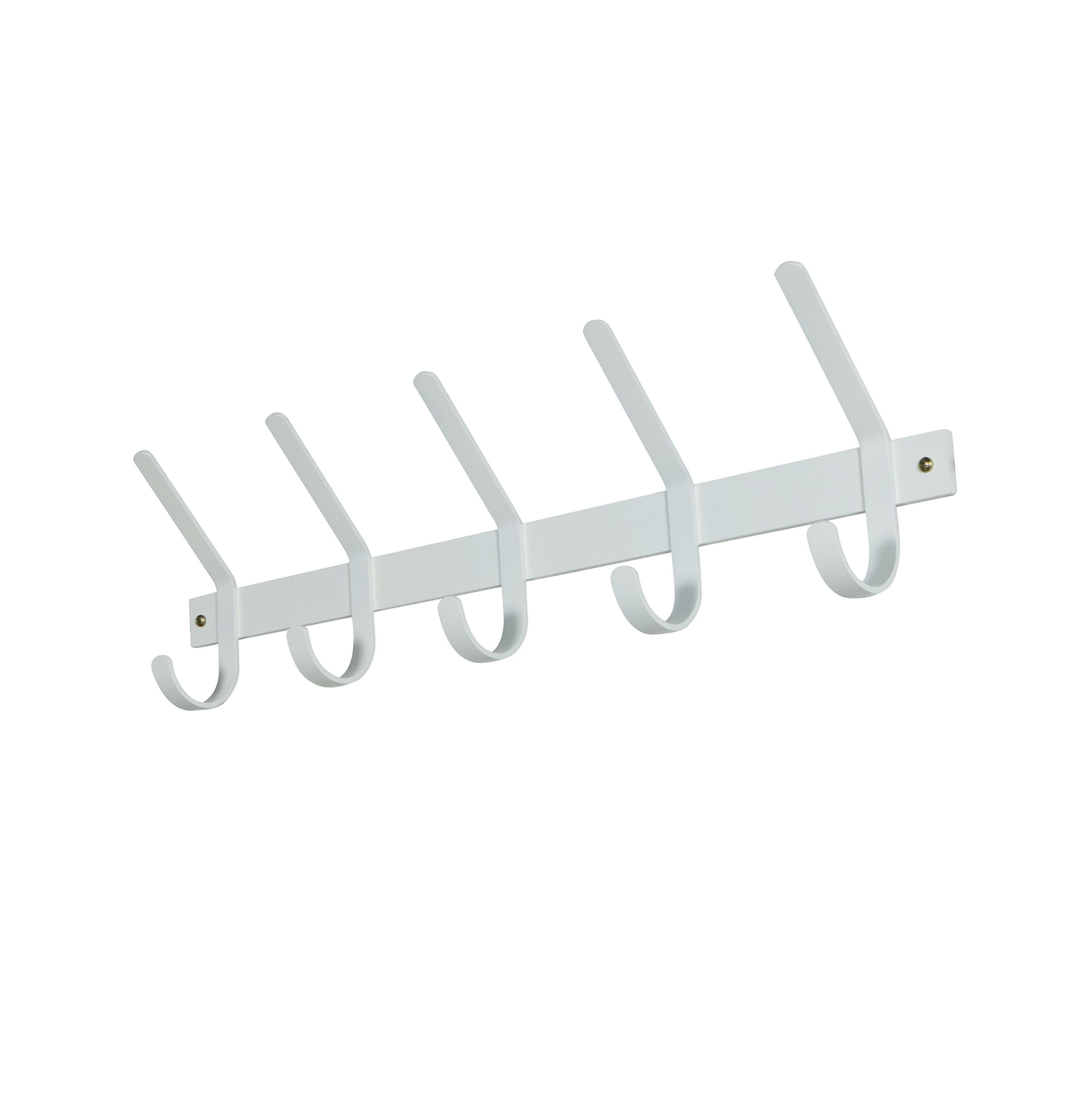 Kapstok Gilbert Wit 5-haaks