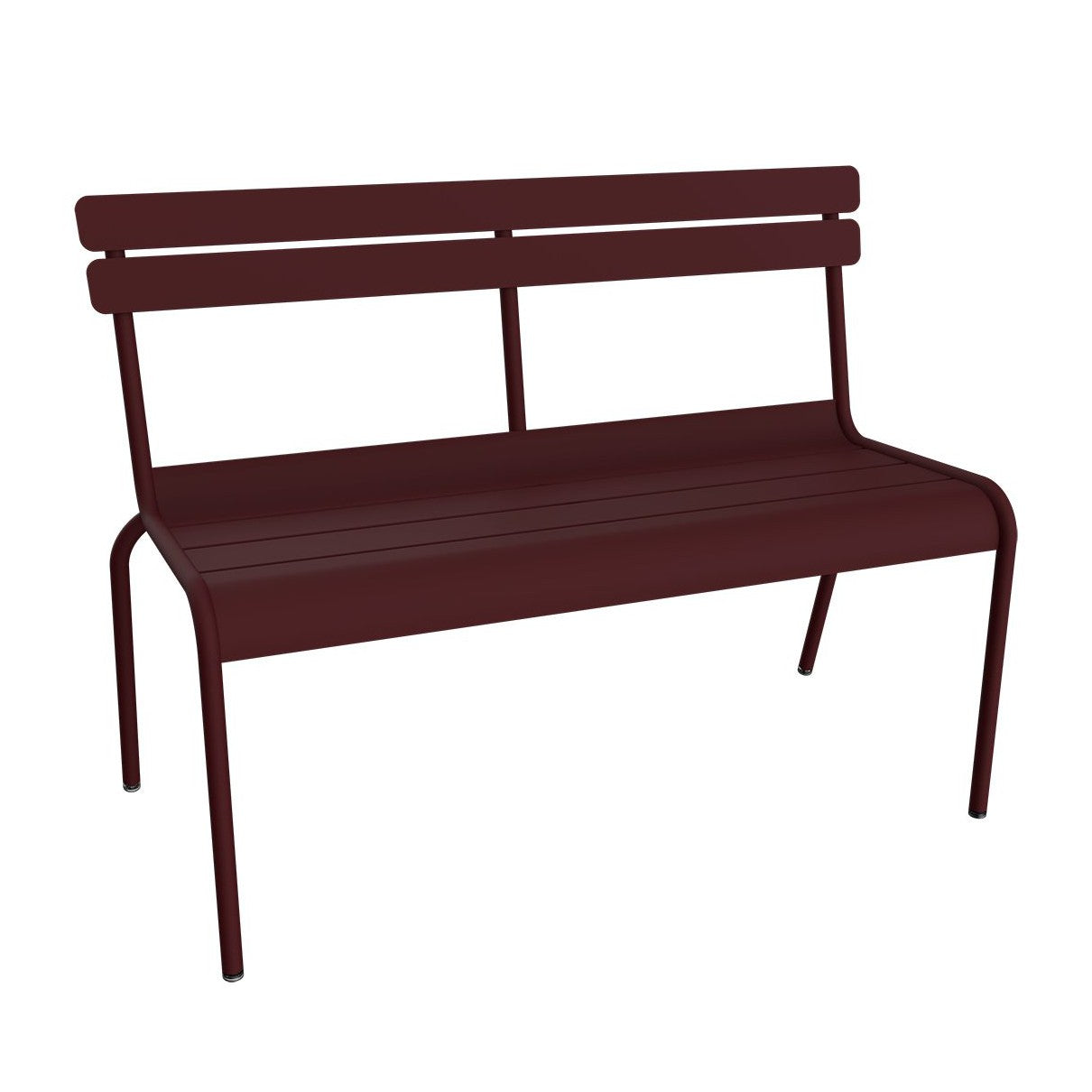 Fermob Luxembourg tuinbank met rugleuning Black cherry