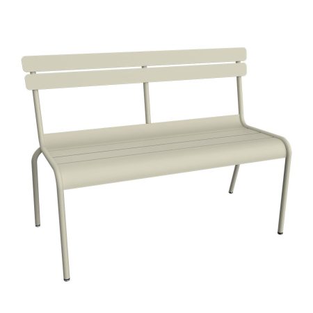 Fermob Luxembourg tuinbank met rugleuning Clay grey