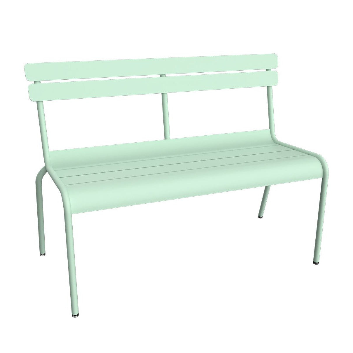 Fermob Luxembourg tuinbank met rugleuning Ice mint