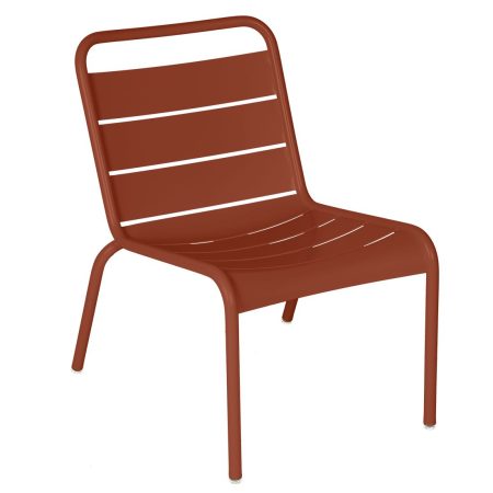 Fermob Luxembourg loungestoel Red ochre