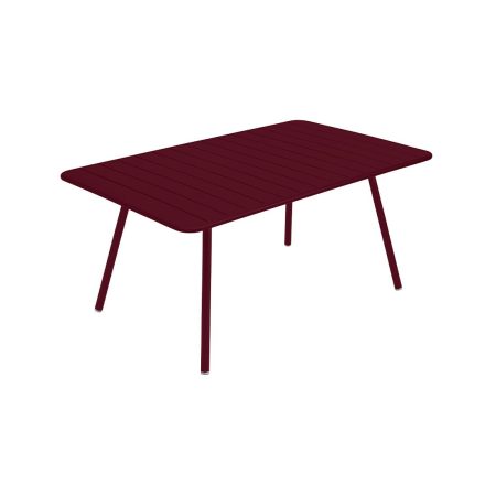 Fermob Luxembourg tuintafel L165 x B100 cm Black cherry