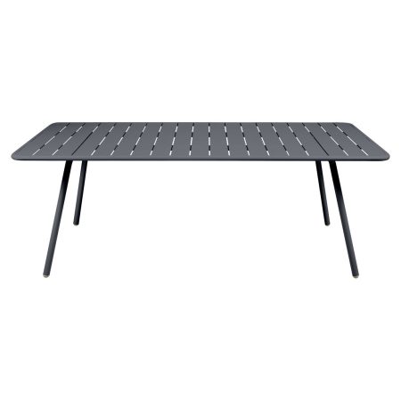 Fermob Luxembourg tuintafel L207 x B100 cm Anthracite