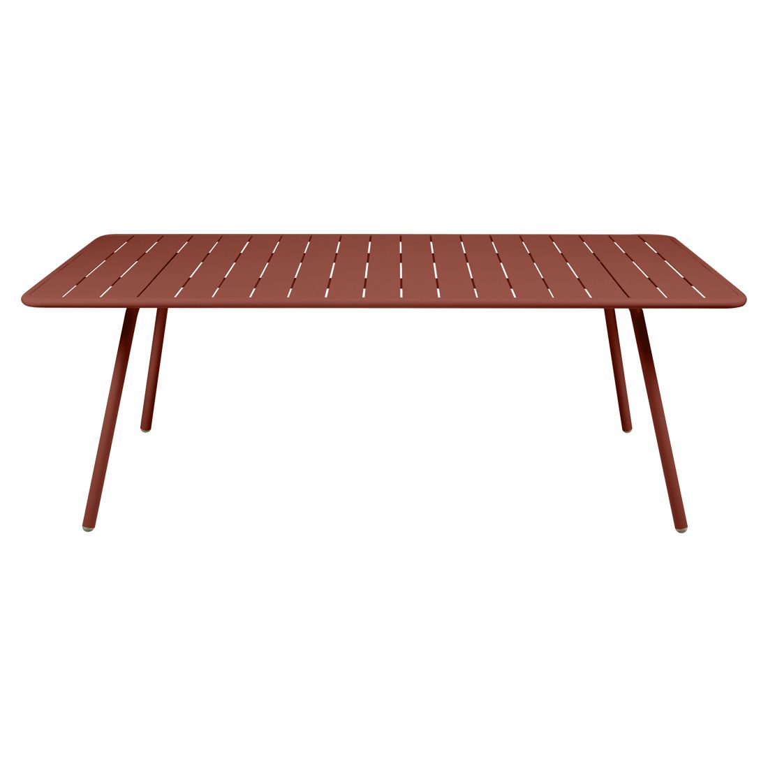 Fermob Luxembourg tuintafel L207 x B100 cm Red ochre