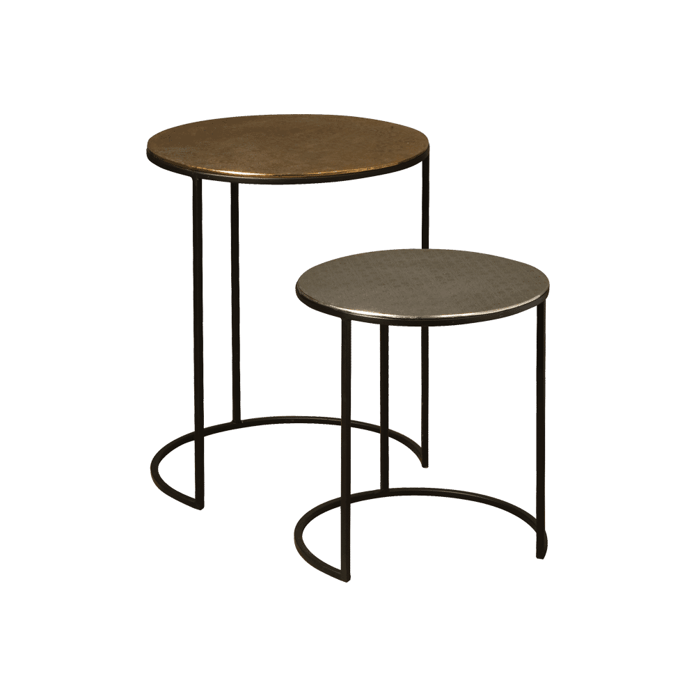 RENEW Bijzettafel 'Iza' Set van 2 stuks, kleur Meerkleurig