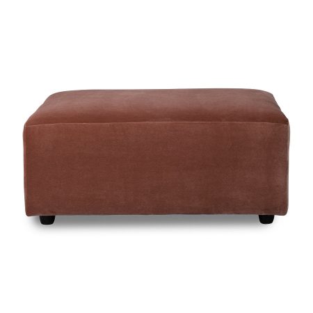 HKliving Jax bank Hocker Royal Velvet Magnolia