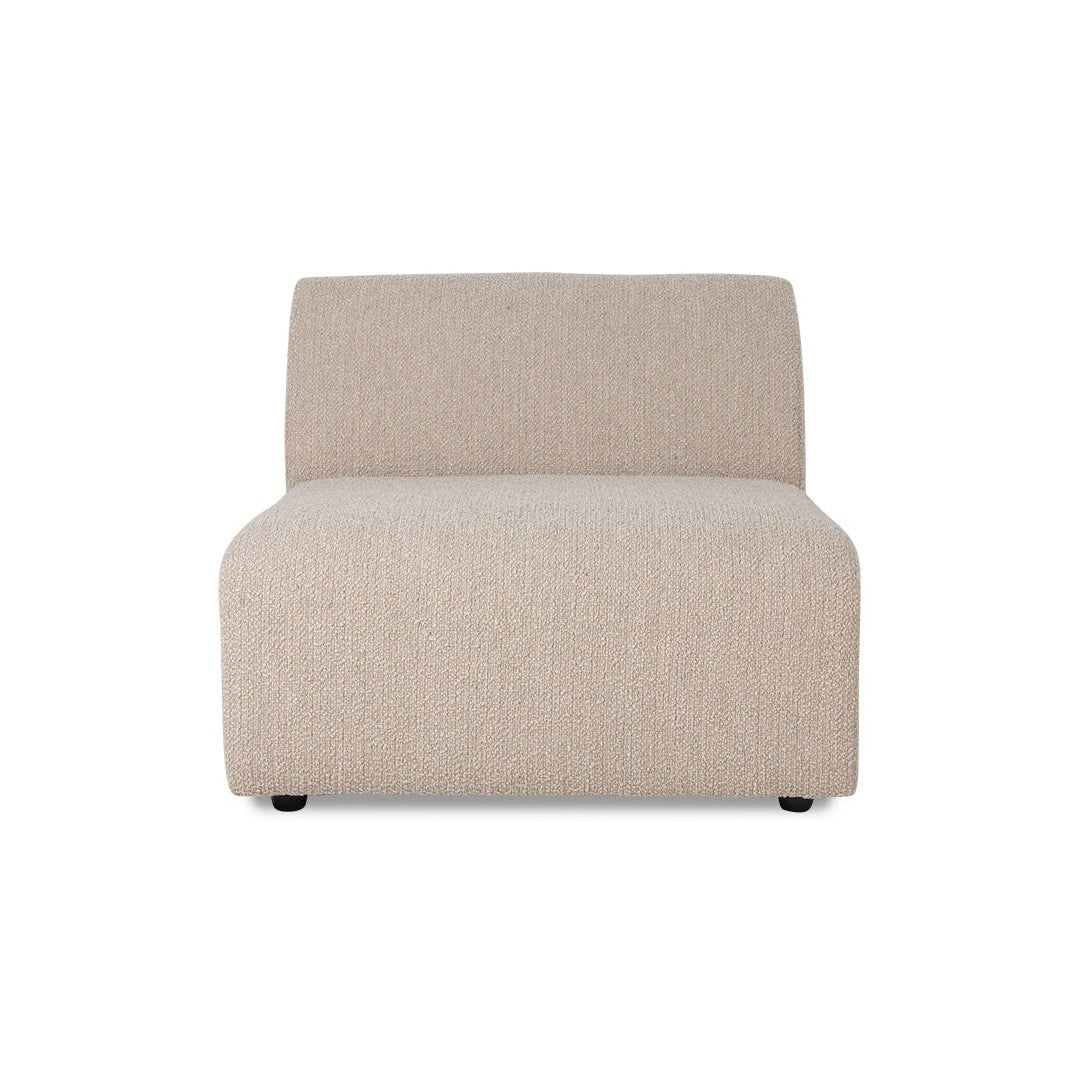 HKliving Jax bank Middle Boucle Taupe