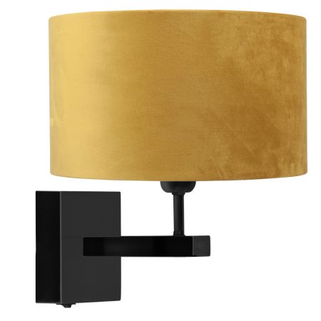 Sola zwart wandlamp
