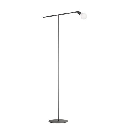 Mike 130cm zwart vloerlamp