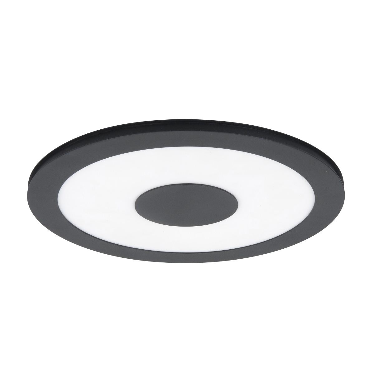 Black sun zwart 38cm plafondlamp