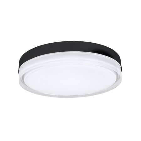 Disc zwart 35cm plafondlamp
