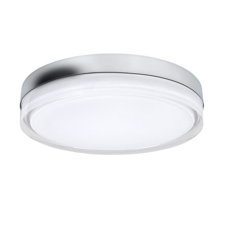 Disc nickel 28cm plafondlamp