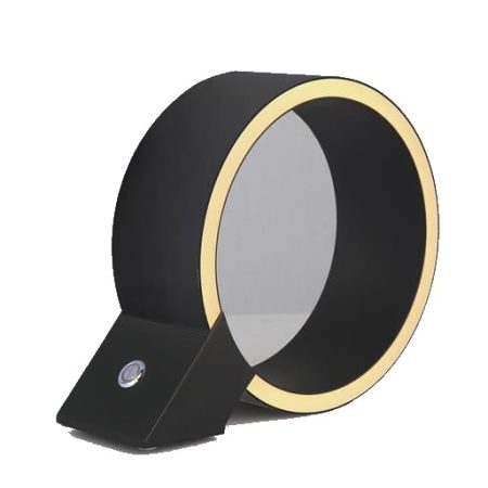 The Q 12cm zwart tafellamp