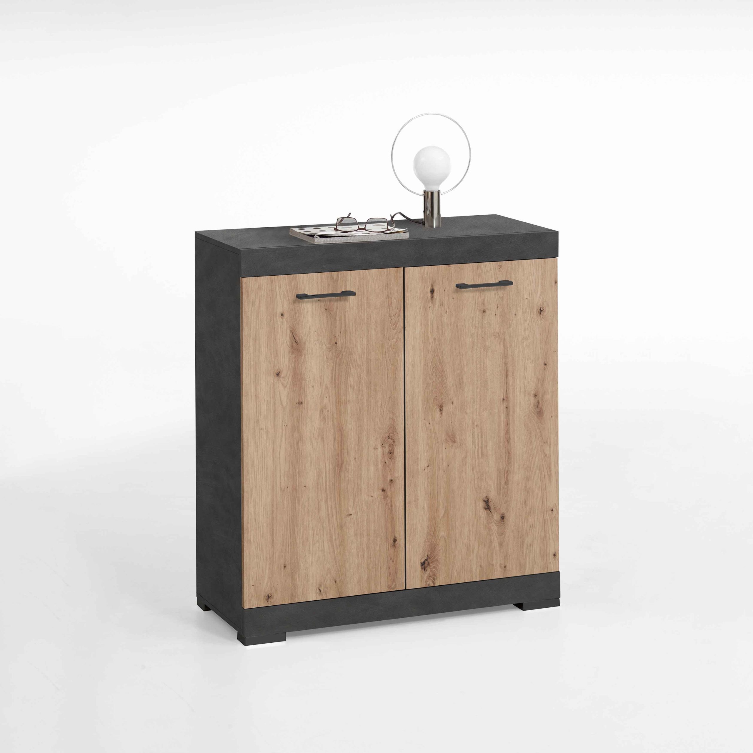 Opbergkast Hermes Artisan Eiken 80x35x90 cm - 1