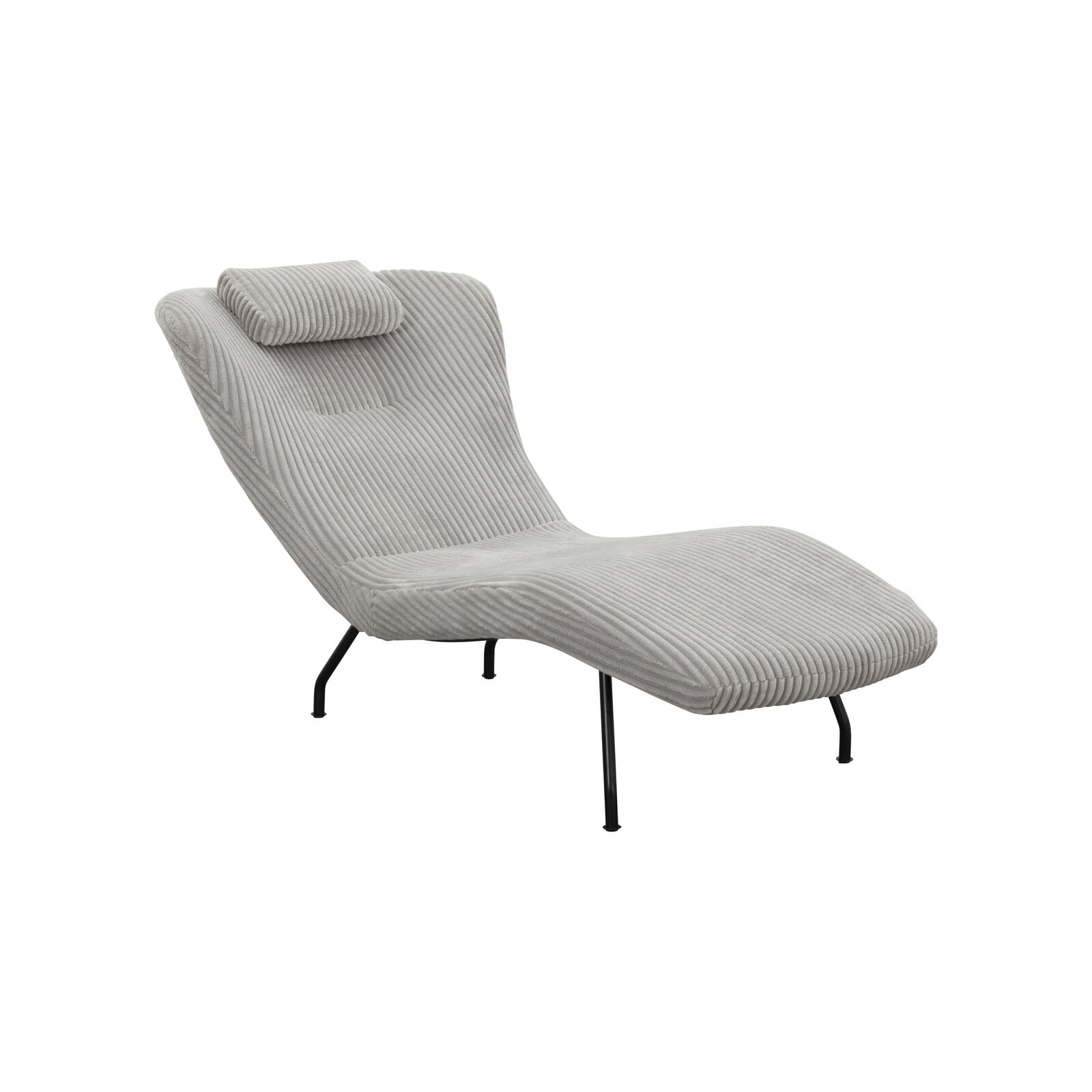 Relaxfauteuil Keanan Lichtgrijs