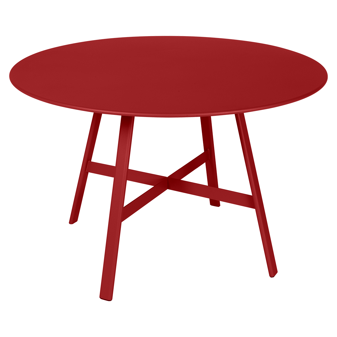 Fermob So'o tuintafel Ø 117 cm Poppy