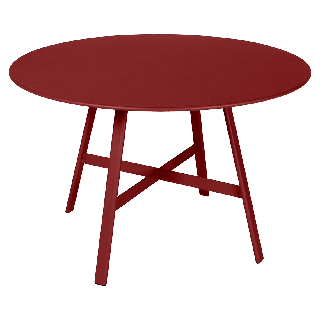 Fermob So'o tuintafel Ø 117 cm Chili