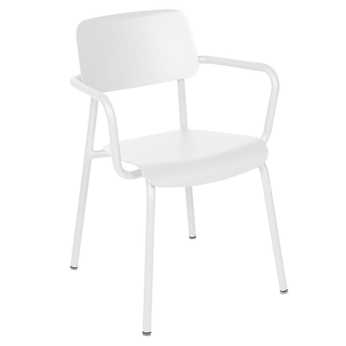 Fermob Studie tuinstoel met arm Cotton white