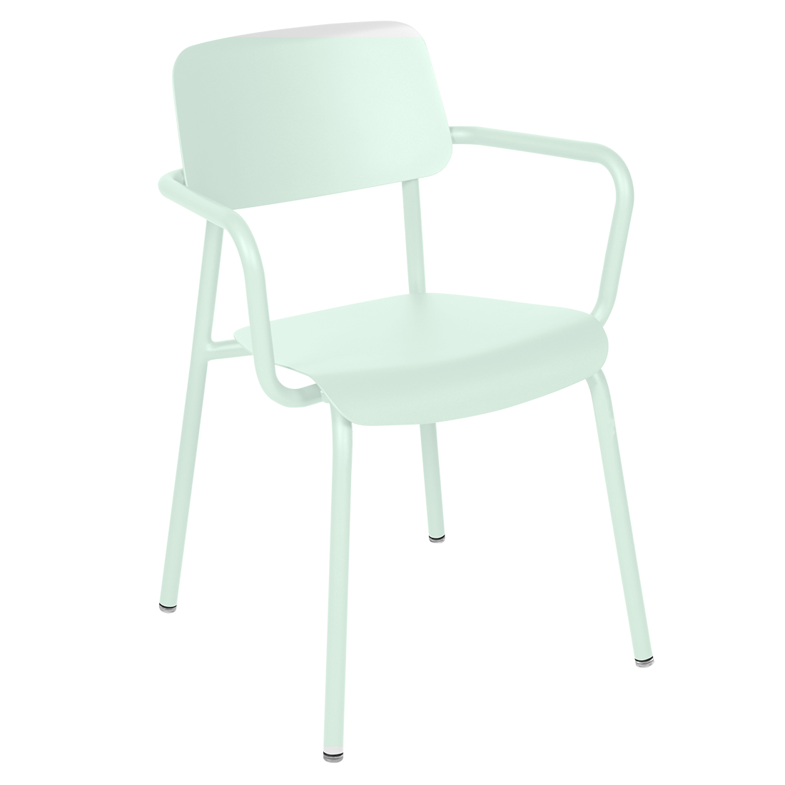 Fermob Studie tuinstoel met arm Ice mint