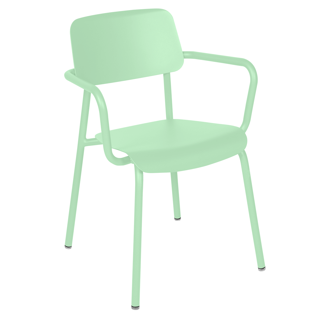 Fermob Studie tuinstoel met arm Opaline green