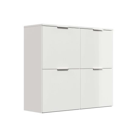 Schoenenkast Moon Hoogglans Wit 93 cm