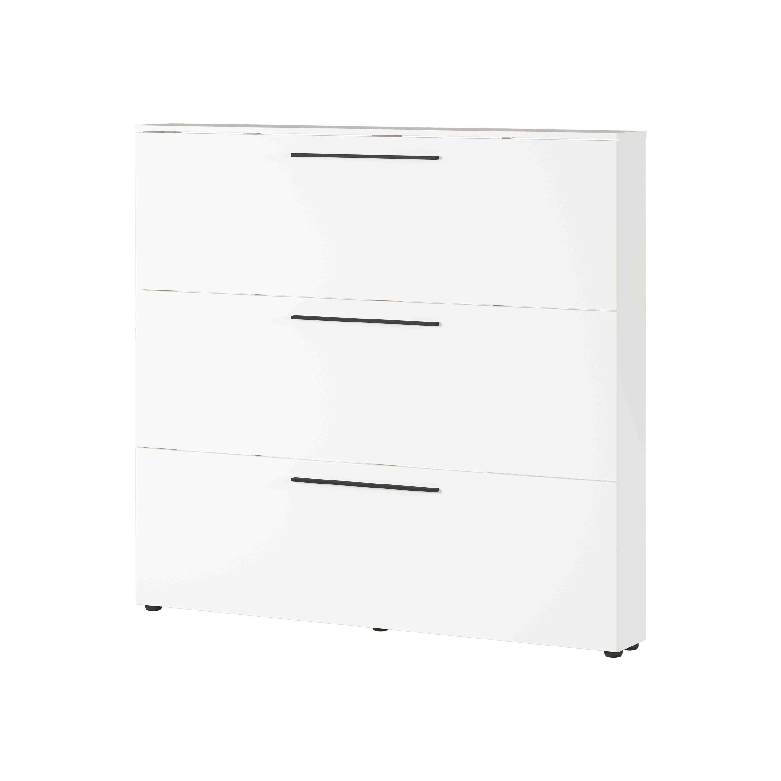 Schoenenkast Nicole Wit 140x131 cm