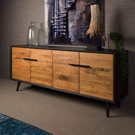 Tower Living Dressoir 'Bresso' Eiken, 200 cm