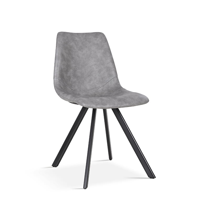 Stoel Collin Grijs - Set van 2