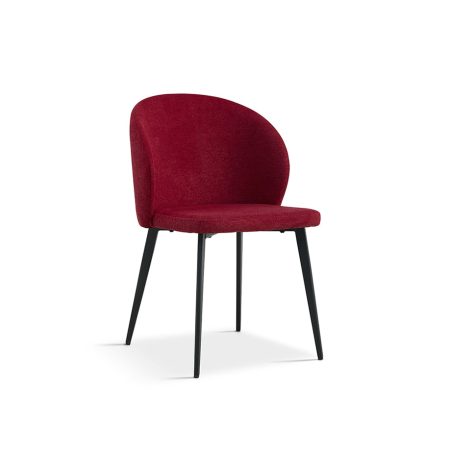 Stoel Lena Rood - Set van 4