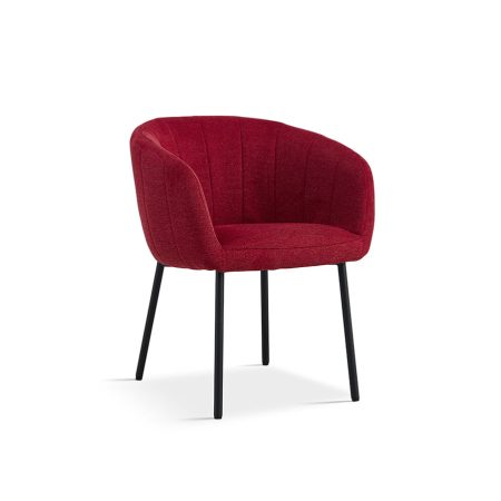 Stoel Pia Rood - Set van 2