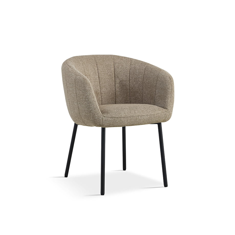 Stoel Pia Zand - Set van 2