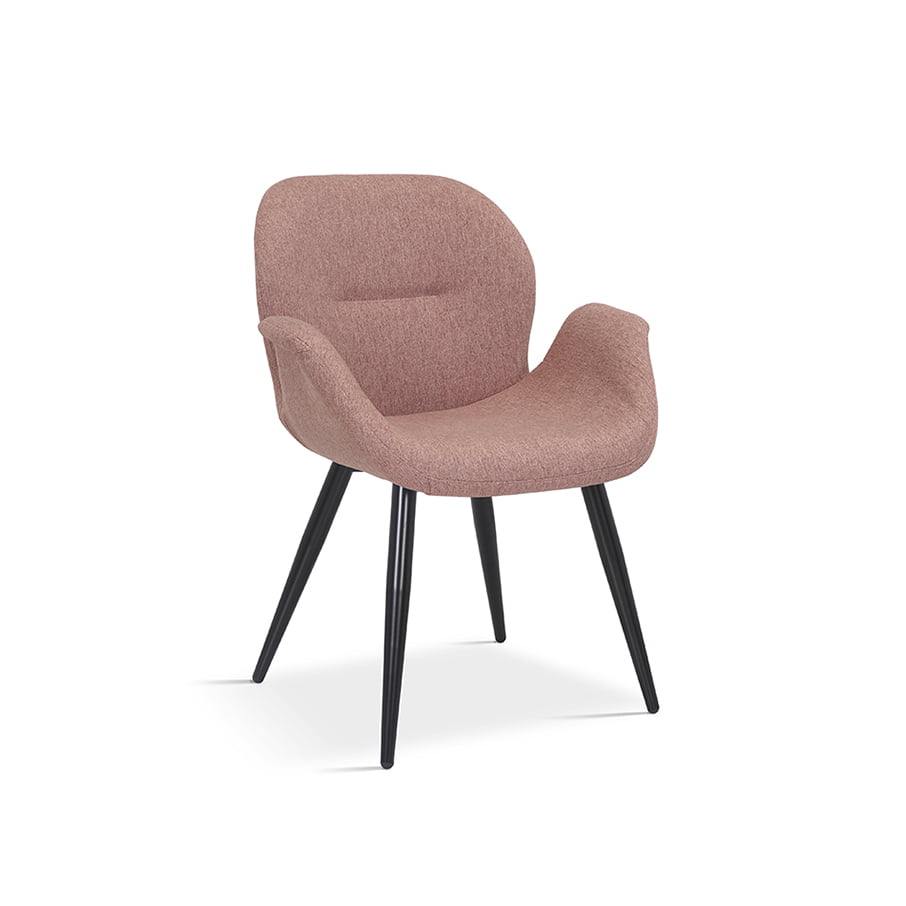 Stoel Tina Roze - Set van 2