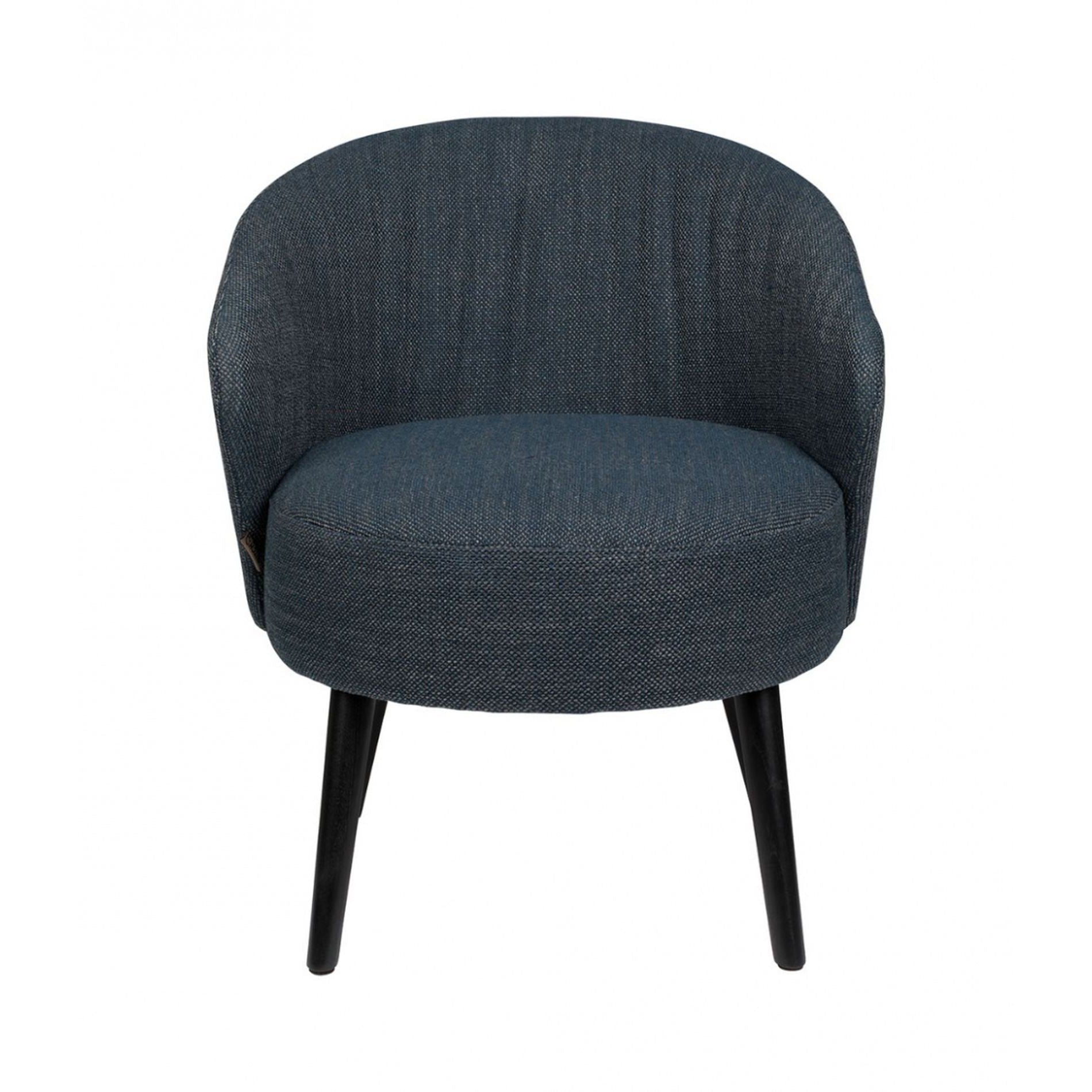 Dutchbone Waldo fauteuil blue