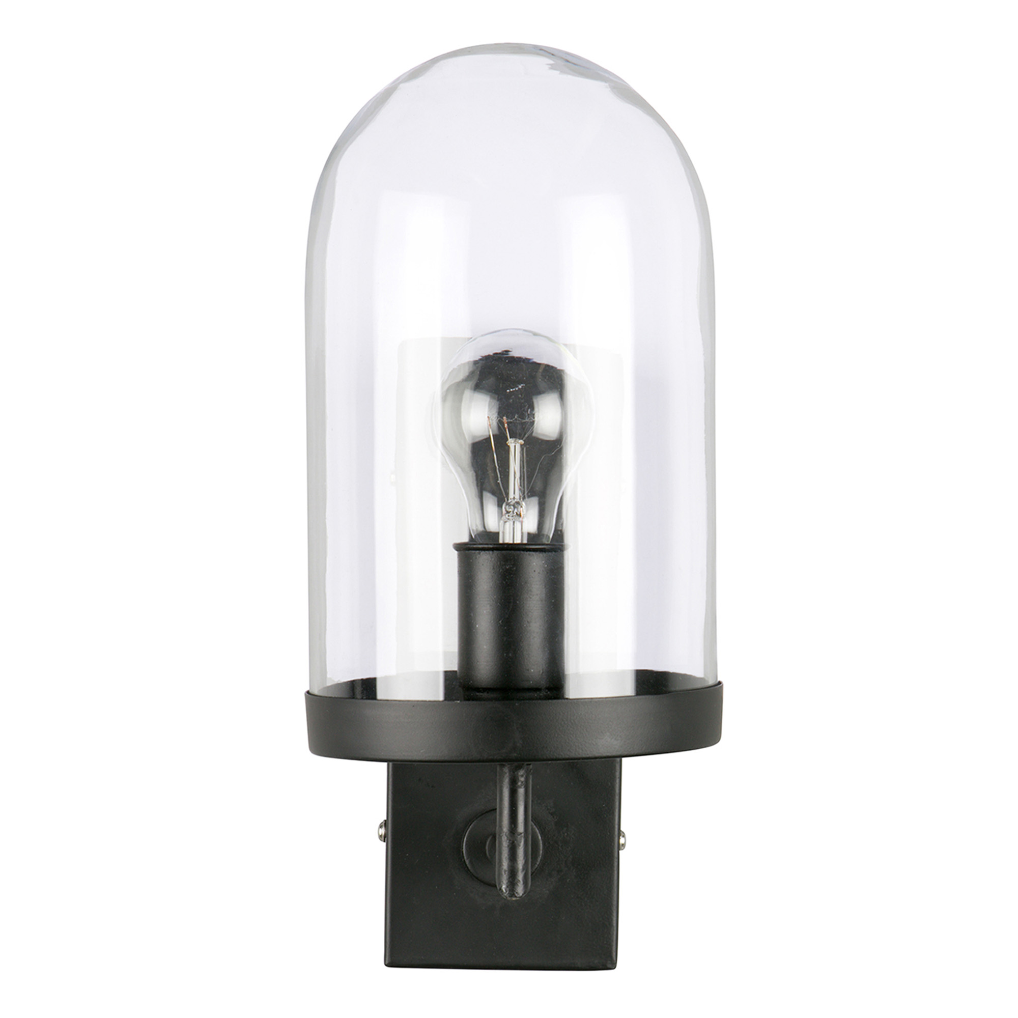 BePure Cover Up wandlamp zwart