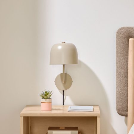 Kave Home Wandlamp 'Alish', kleur Beige