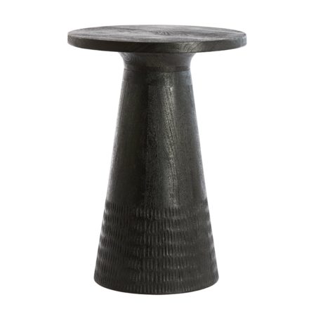 Bijzettafel Paxos mat zwart L