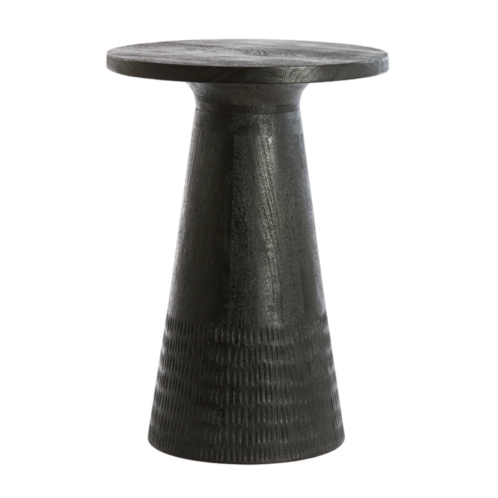 Bijzettafel Paxos mat zwart L