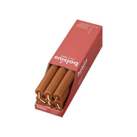 Bolsius dinerkaars rustiek kruidig bruin