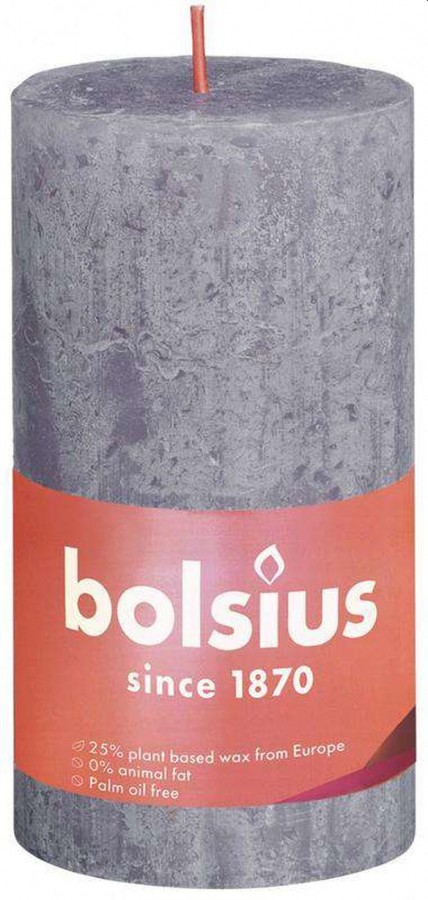 Bolsius Kaars 130X68mm Lavendelblauw