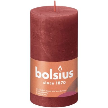 Bolsius Kaars 130X68mm Rood