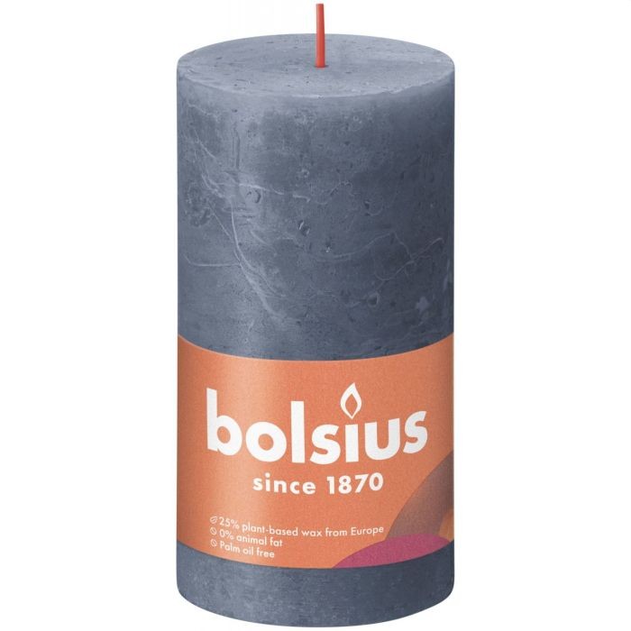 Bolsius Kaars 130X68mm Twilight blue