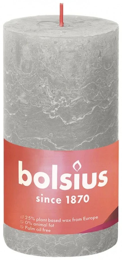Bolsius Kaars 130X68mm Zand Grijs