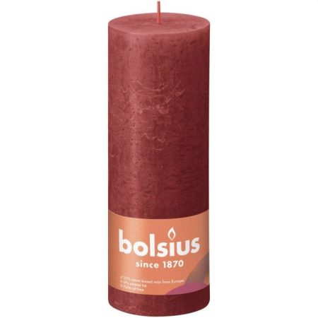 Bolsius Kaars 190X68mm Rood
